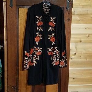 Autumn Rose coat by XCVI